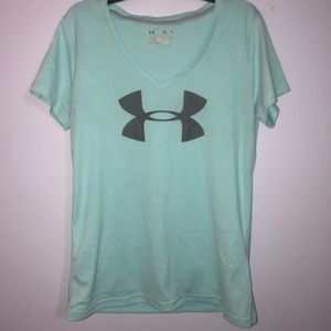 under armor aqua tee shirt
